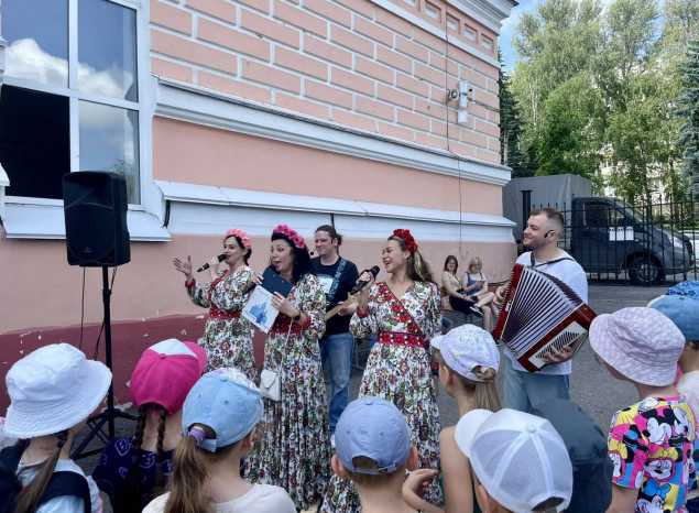 Ансамбль «Злато-Серебро» выступил с программой «Пенза многонациональная»